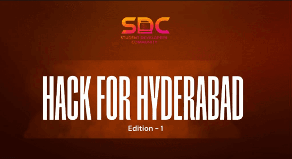 HACK FOR HYDERABAD Edition 1